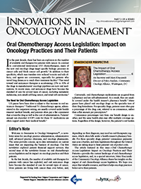 Innovations in Oncology Management, Part 2