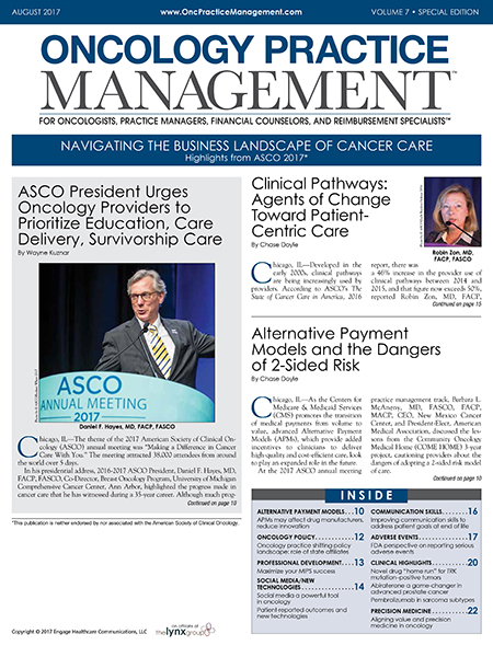 August 2017, Vol 7, No 8: Special Edition – Highlights from ASCO 2017