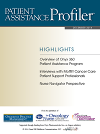 Patient Assistance Profiler December 2014