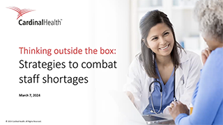 Thinking outside the box: Strategies to combat staff shortages